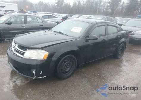 2012 Dodge Avenger Se z USA, uszkodzony, nr VIN 1C3CDZABXCN170027